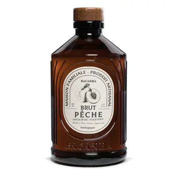 Sirop de Pêche Brut biologique