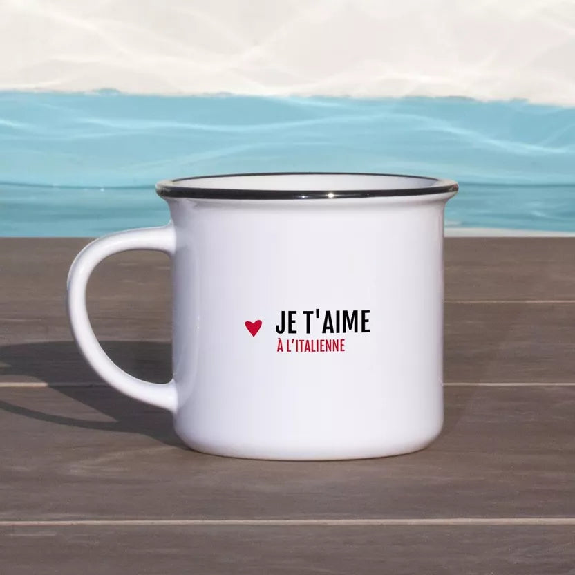Mug "Je t'aime à l'italienne"