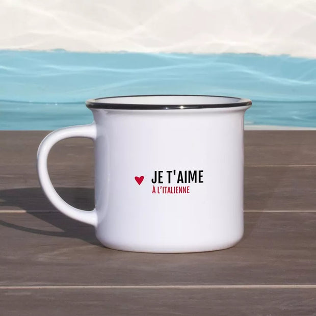 Mug "Je t'aime à l'italienne"