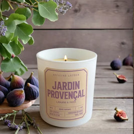 Bougie Parfumée Jardin Provençal - Lavande & Figue