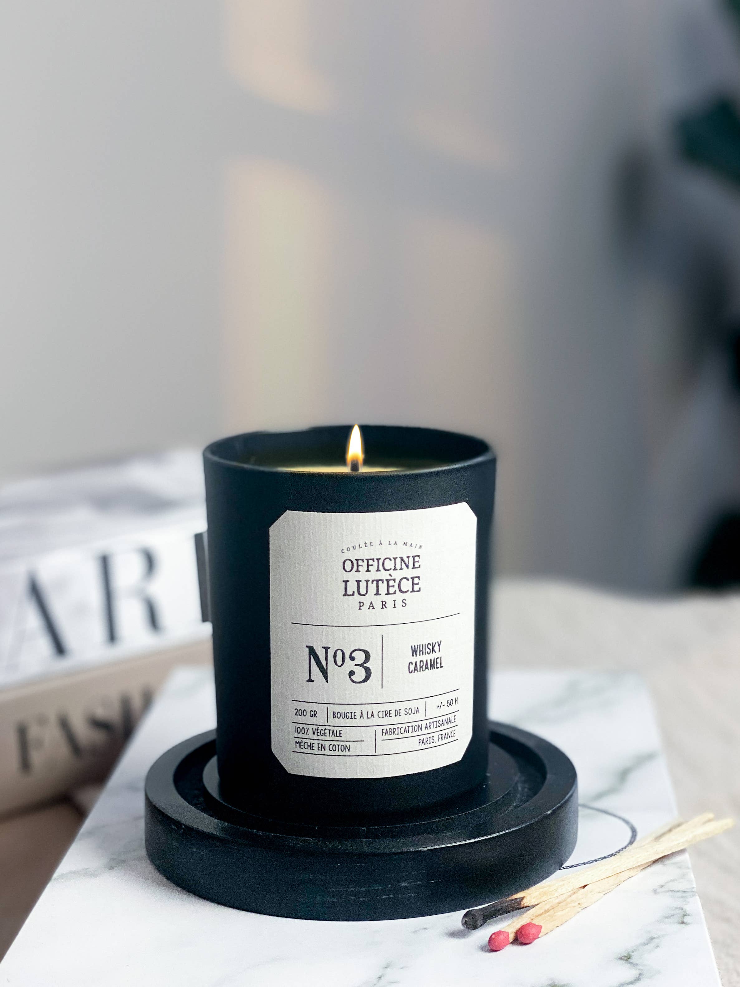 Bougie Parfumée Nº3 Whisky Caramel