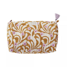 Trousse de toilette indienne INDI Poppies Olive