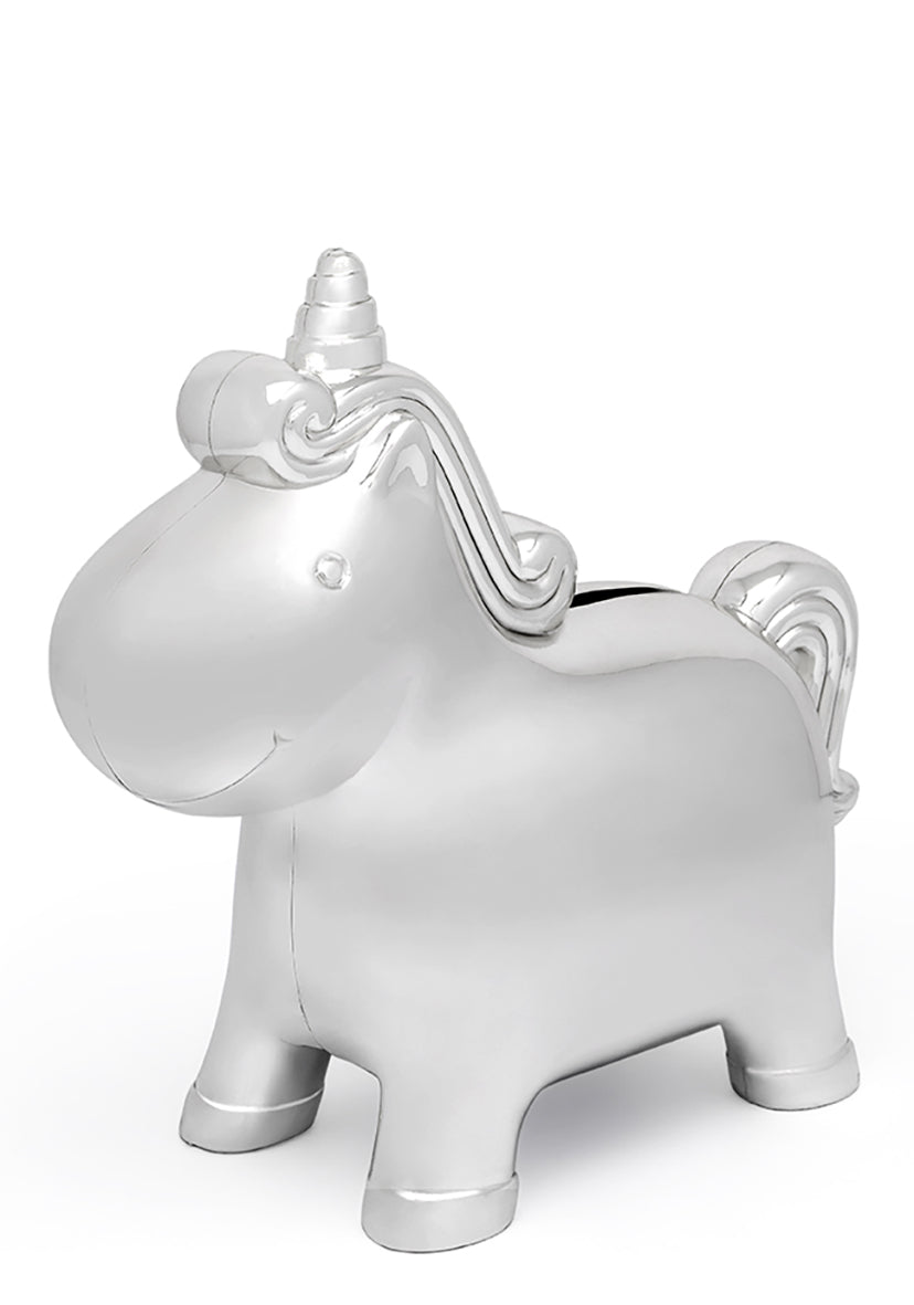 TIRELIRE 14 CM LICORNE