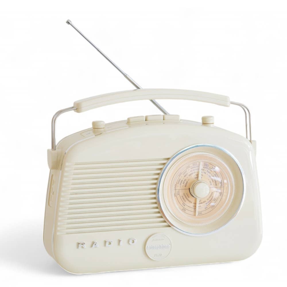 Radio Brighton classique style vintage FM/MW/LW avec Bluetooth: Vert sauge