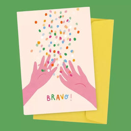 Carte postale BRAVO