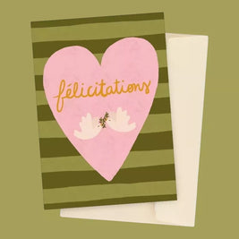 Carte postale Félicitations