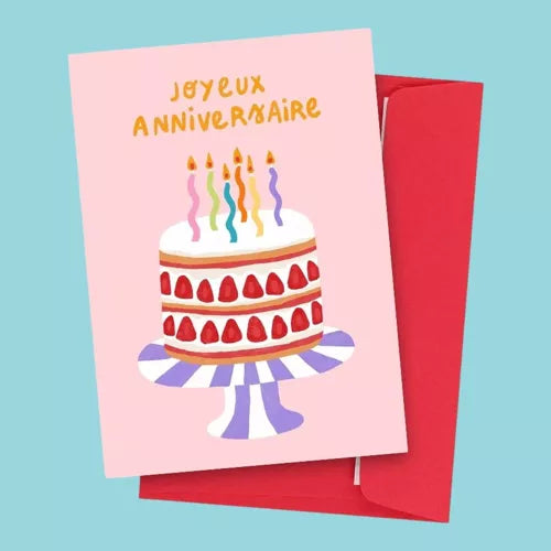Carte postale Anniversaire