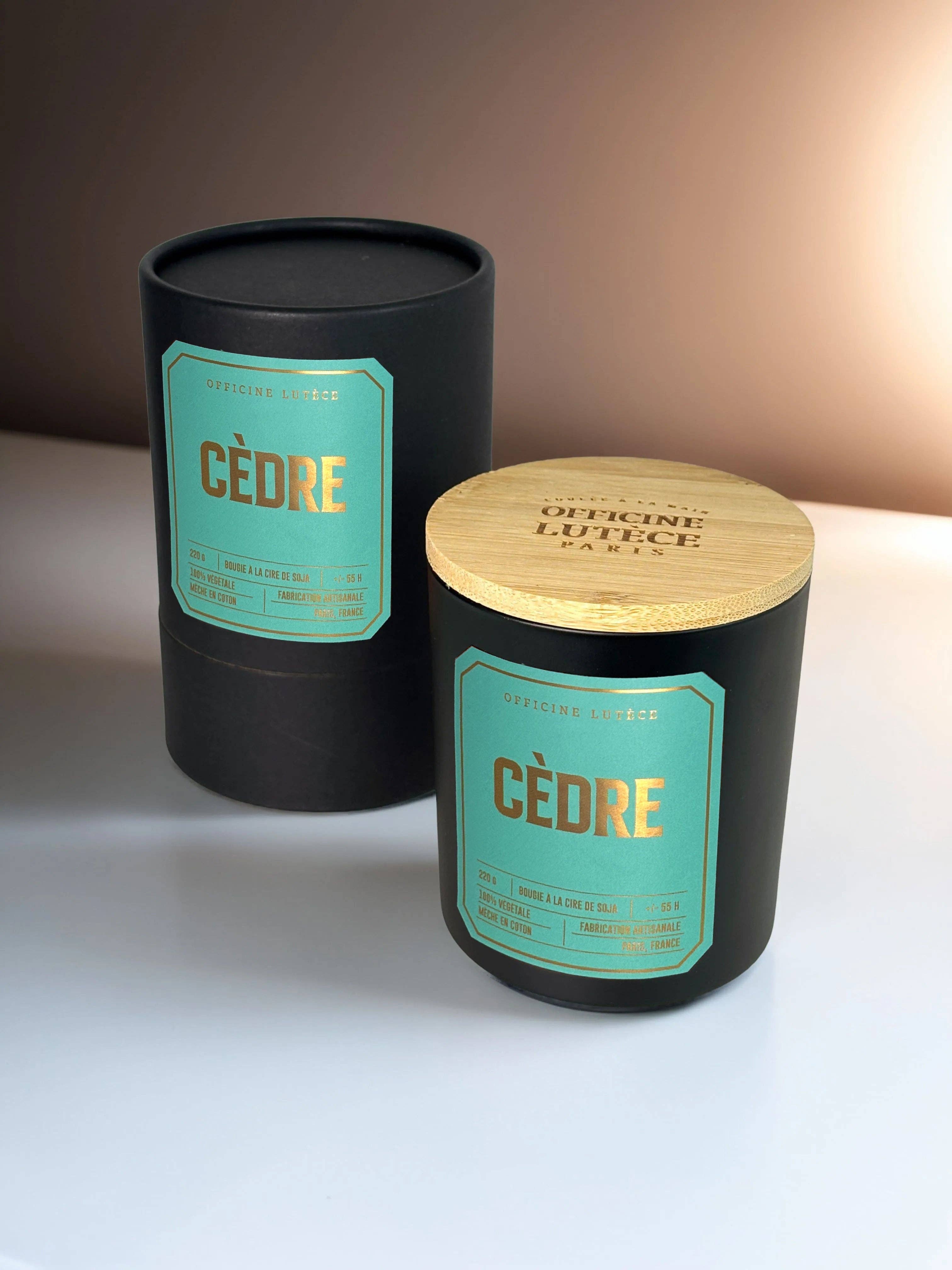 Cèdre - Bougie parfumée