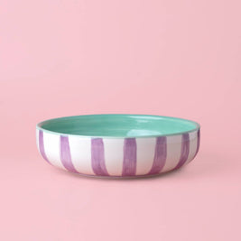 Grande assiette râpeuse en céramique artisanale - Esmeralda: CON PACKAGING