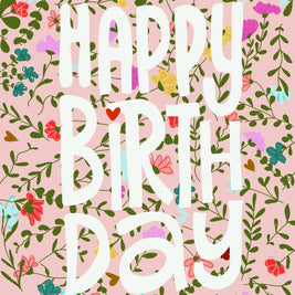 Carte postale mille fiori: Lot de 10 cartes avec enveloppes