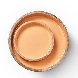 SINGA Bol en bois | PETIT: Cantaloup / OS