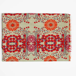 Foulard Coton Bio Ryoko Orange