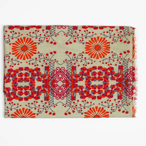 Foulard Coton Bio Ryoko Orange