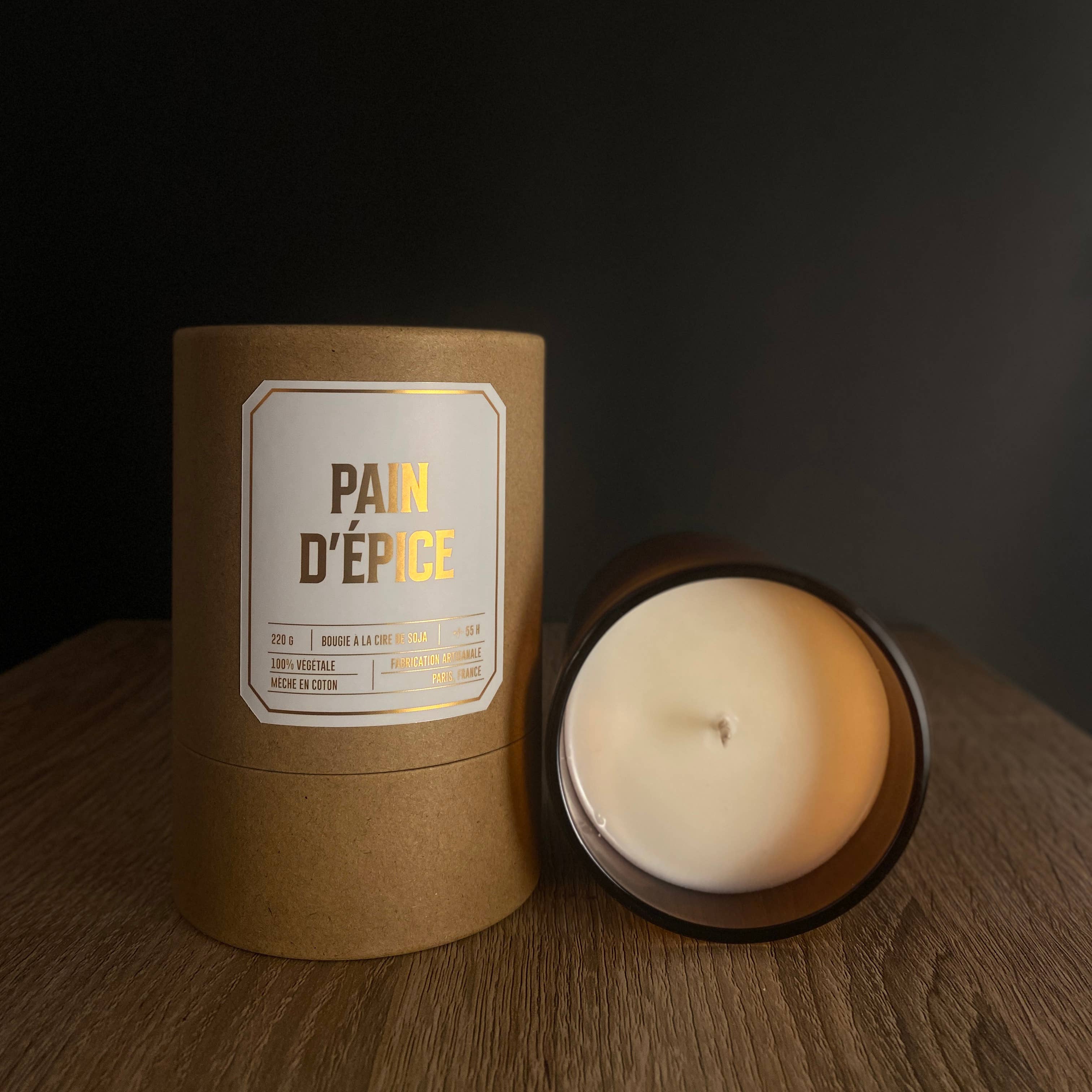 Bougie Parfumée Pain d'épices - 220g