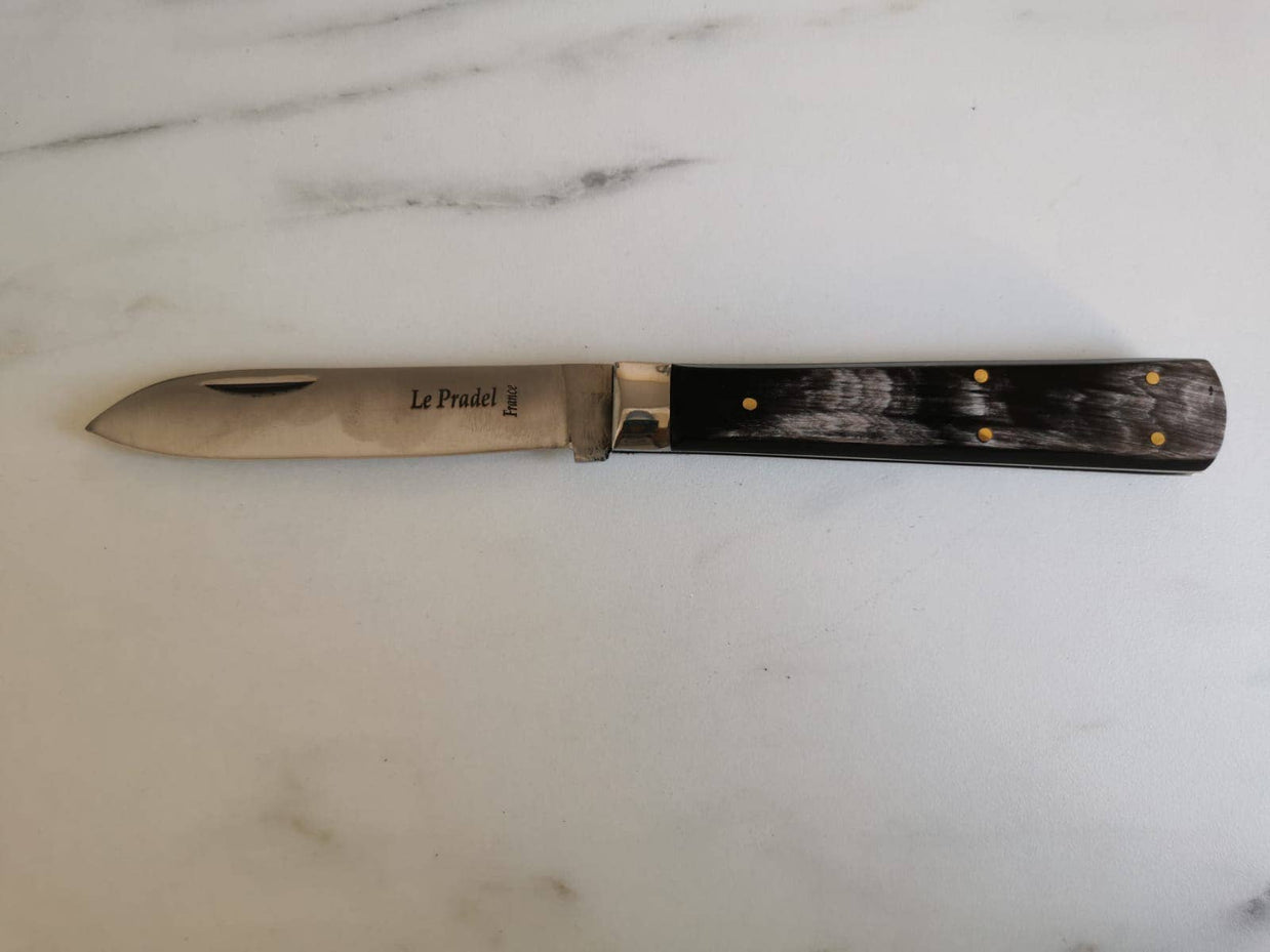 Couteau de poche PRADEL Corne France: 9CM