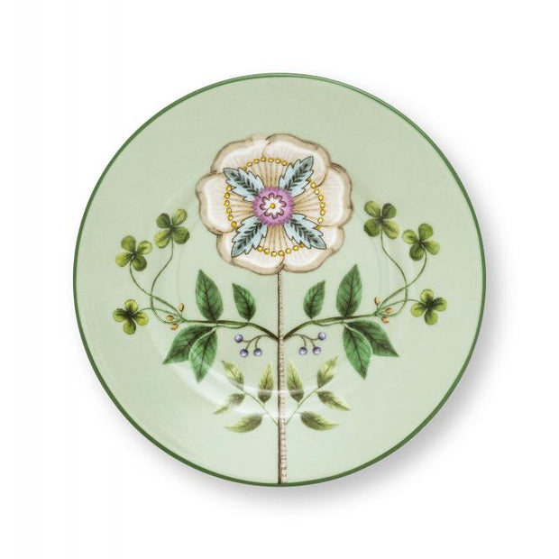 Assiette Plate 12 cm Lily & Lotus Light Green, Pip Studio