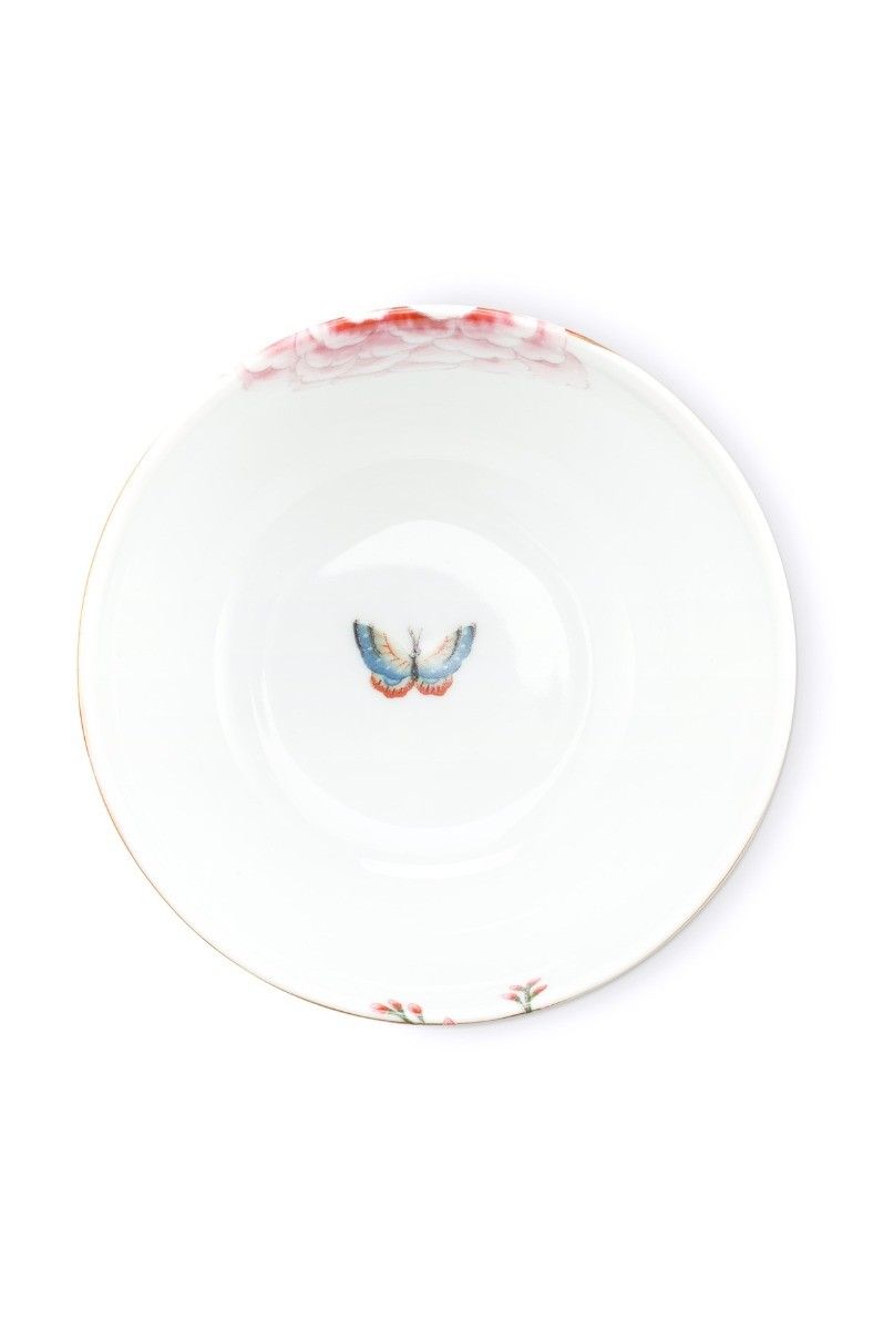 Bol Blushing Birds en Coloris Bleu 12 cm
