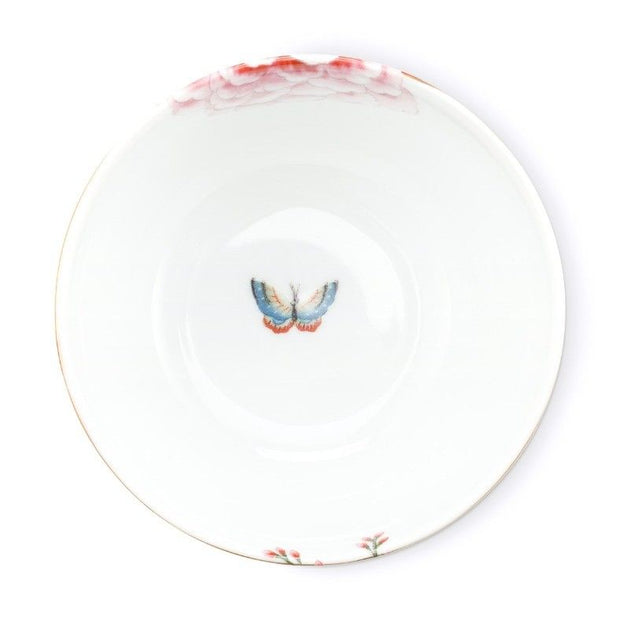 Bol Blushing Birds en Coloris Bleu 12 cm