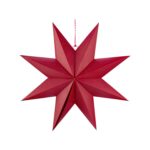 Etoile en papier rouge 60cm, PIP STUDIO