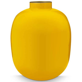 Vase en Métal en Coloris Jaune