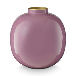Vase en Métal Lilas 23cm