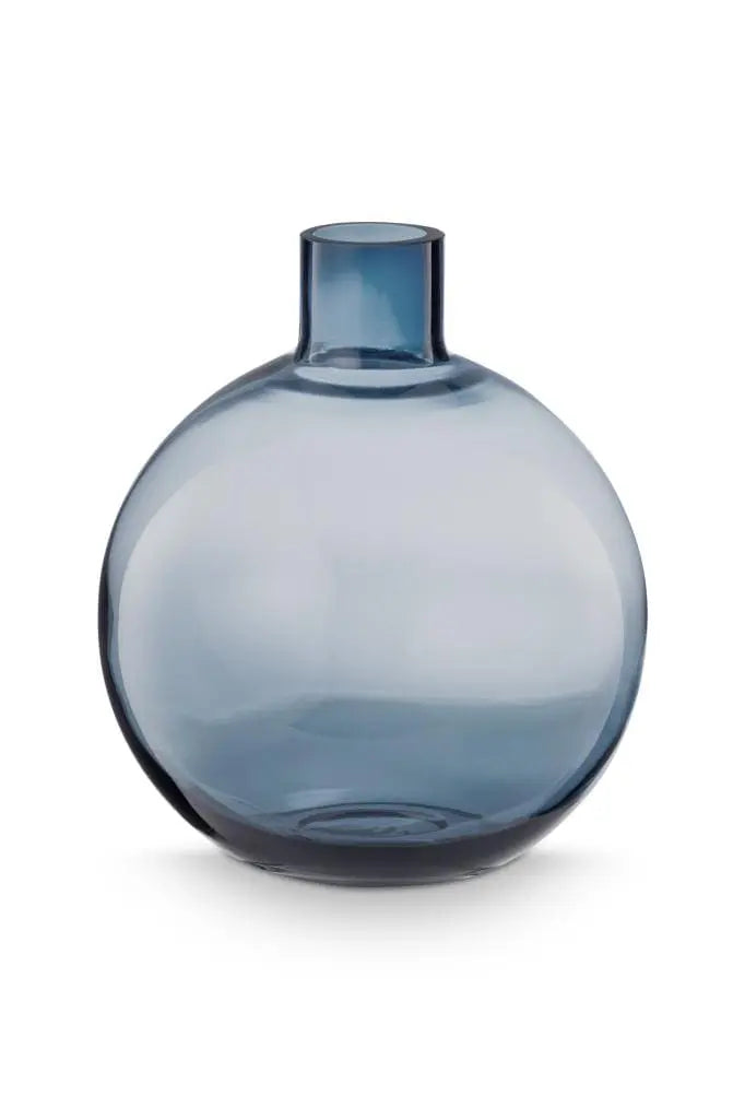 PIP Studio Vase VERRE Bleu 22cm