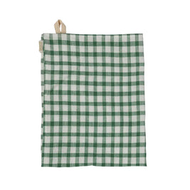 Torchon - Checks Ecru Green