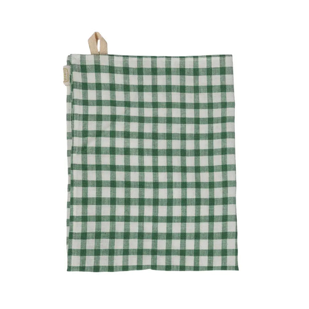 Torchon - Checks Ecru Green