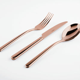Ménagère 24 pièces Linear PVD Copper