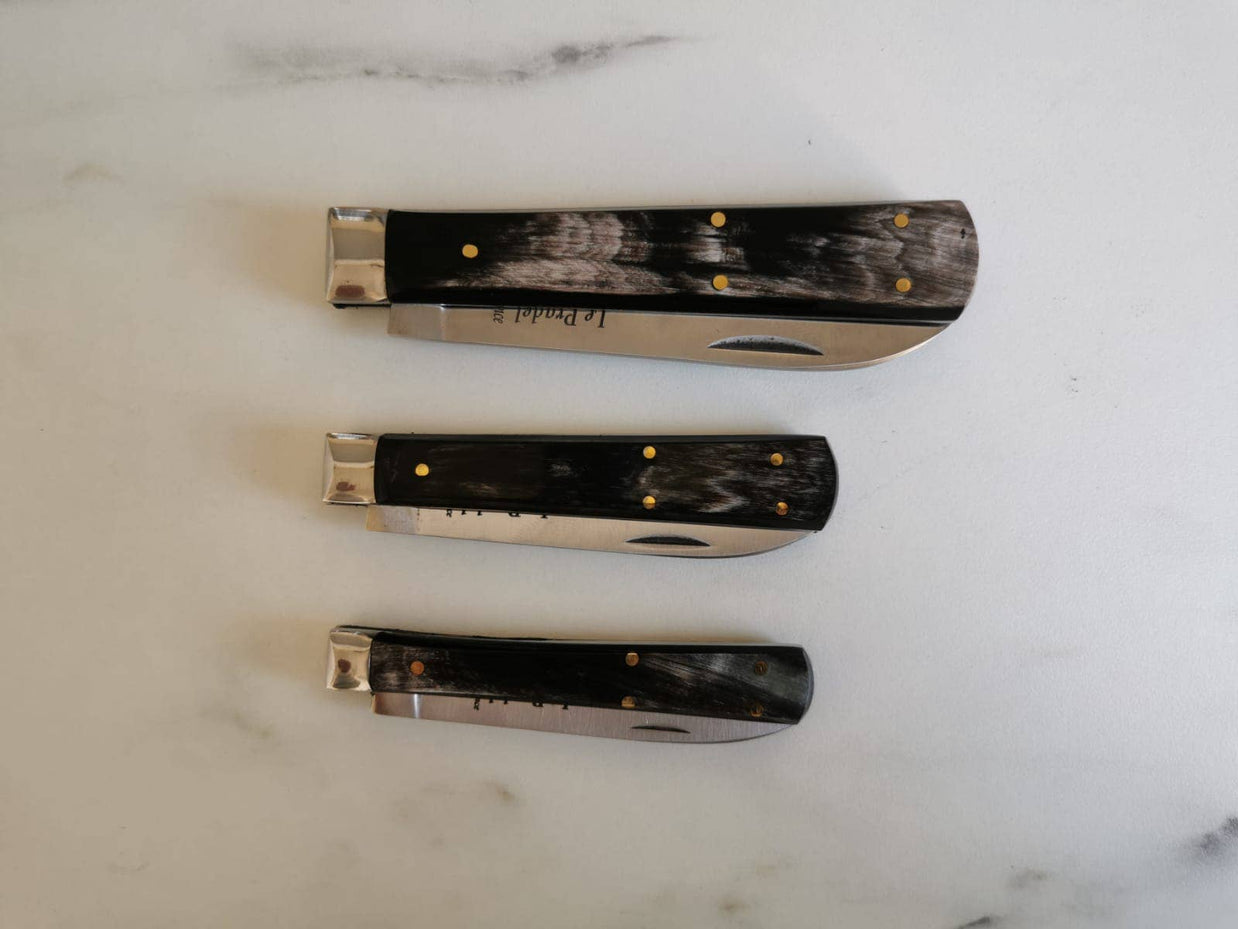 Couteau de poche PRADEL Corne France: 9CM
