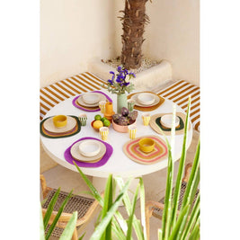 Set de table en jonc de mer - Multico Violet Naturel