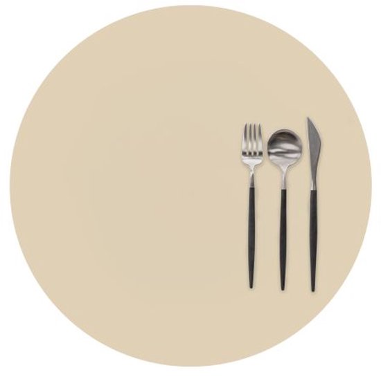 Set de table rond TOGO Sable