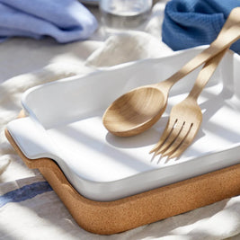 GIFTSET PLAT À FOUR RECT. A.PLAT. 39CM