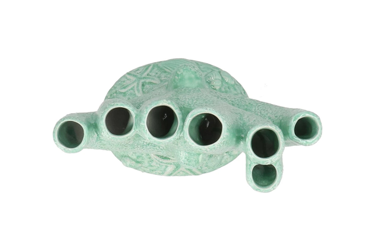Vase Corail Vert d'eau