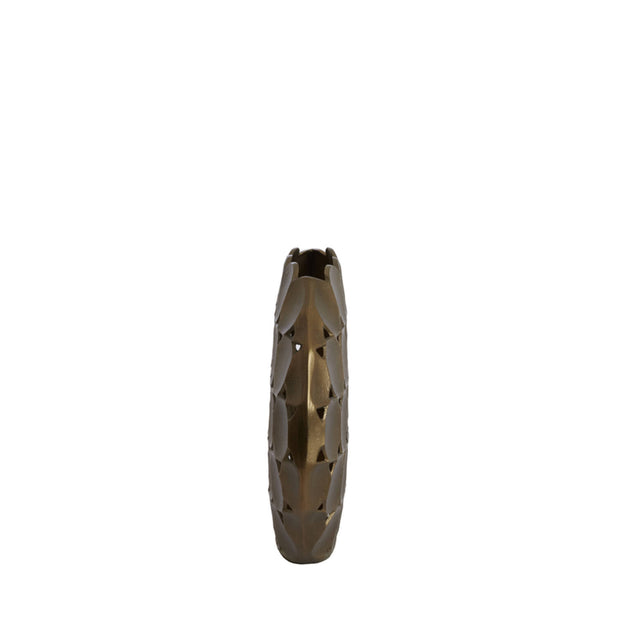 Vase deco 32x9x33 cm ORLAN gold