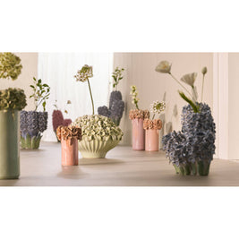 Vase Luserna fine céramique - Vert Menthe - GRAND
