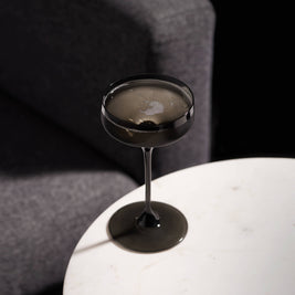 Coupes en Cristal Européen - Fumée - Ensemble de 2
