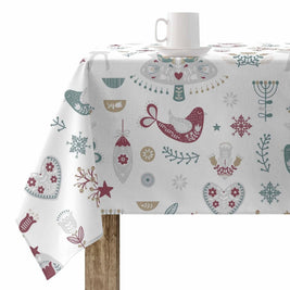 Nappe en résine résistante aux taches Merry Christmas 55: 140 x 140 cm