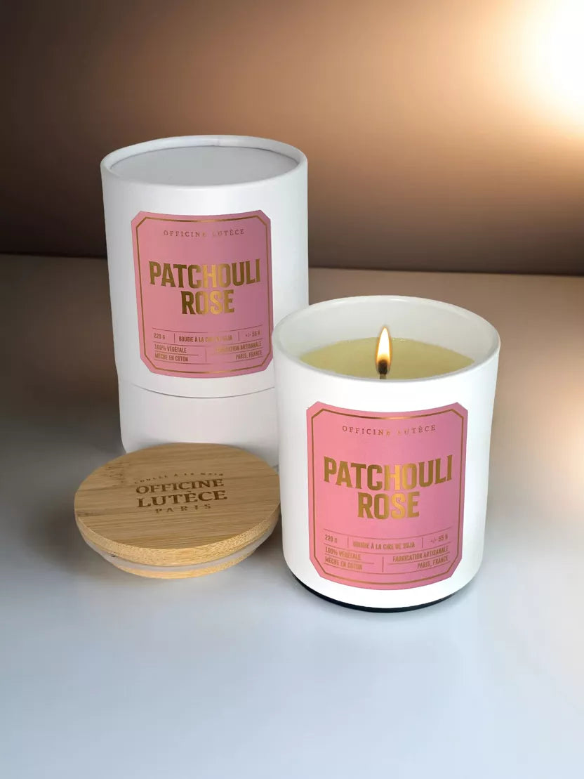 Patchouli Rose - Bougie parfumée