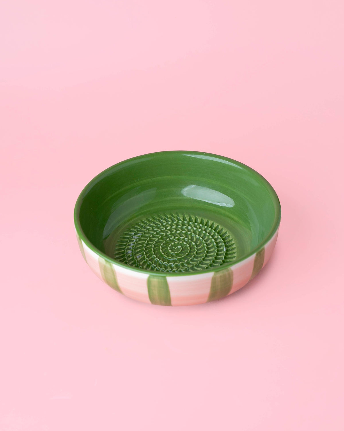 Assiette râpe-ail - Céramique vintage moyenne - Elizabeth: CON PACKAGING