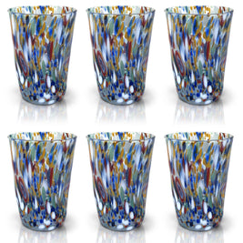 Long Drink en verre « Les Couleurs de Murano » - DRINK-ARLECCHINO