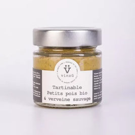 Tartinable petits pois bio et verveine sauvage
