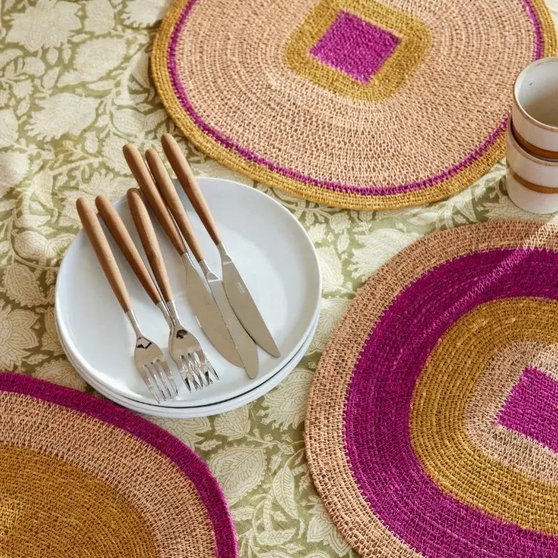 Set de table Mada - Rose Fuchsia