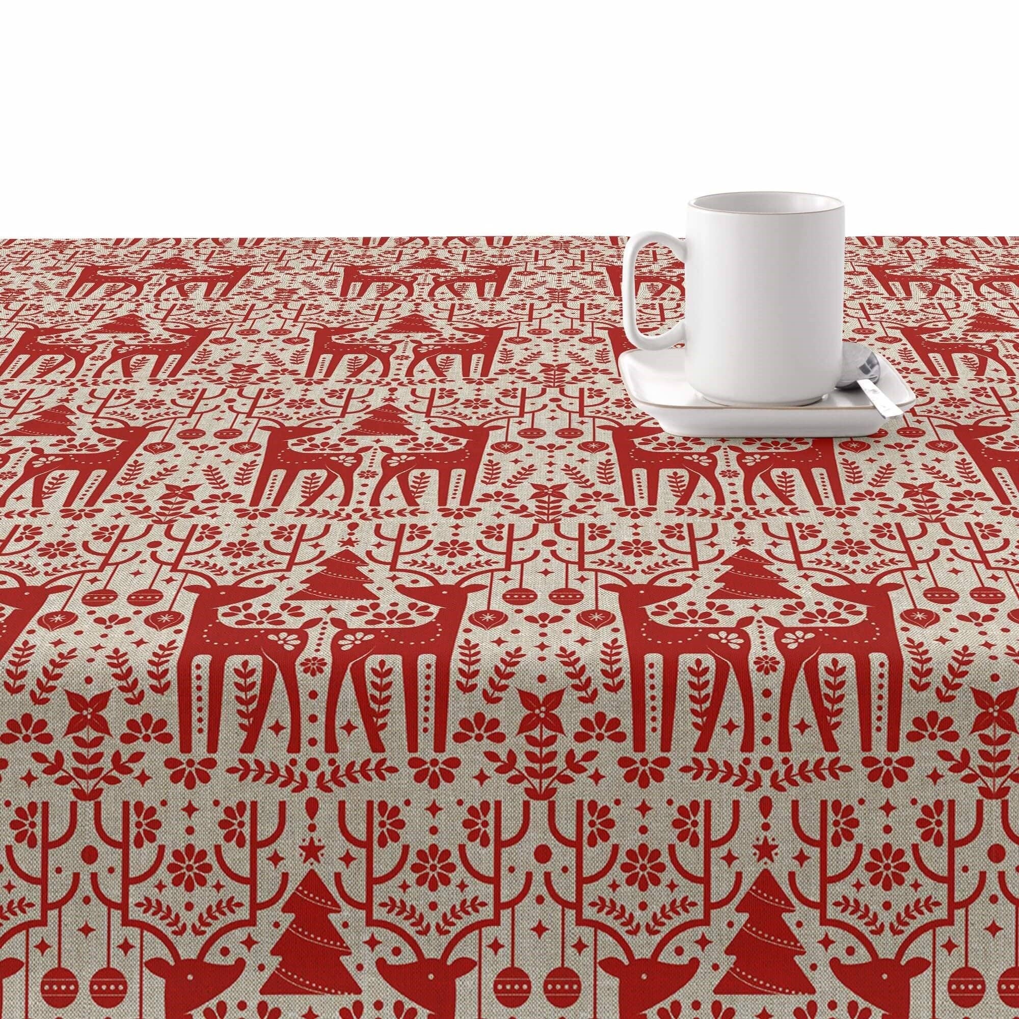Nappe en résine résistante aux taches Merry Christmas 21: 250 x 140 cm