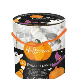 SEAU 16 PCS ACIER HALLOWEEN