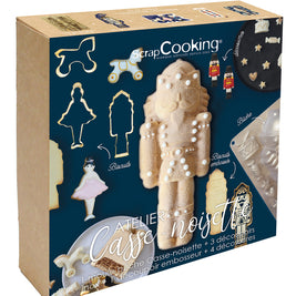 GIFTBOX NOËL CASSE NOISETTE - Moule bûche et emporte-pièce