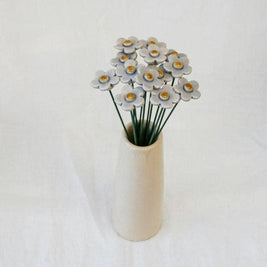 Fleur de fraisier - Ø environ 2,5 cm: Jaune