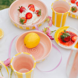Bol râpe-ail en poterie vintage – moyen - Valentina: AVEC EMBALLAGE