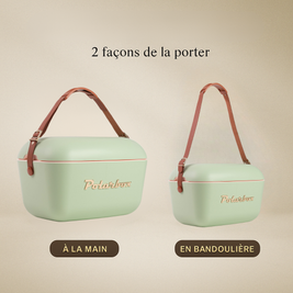 GLACIÈRE POLARBOX OLIVE 12L - GOLD