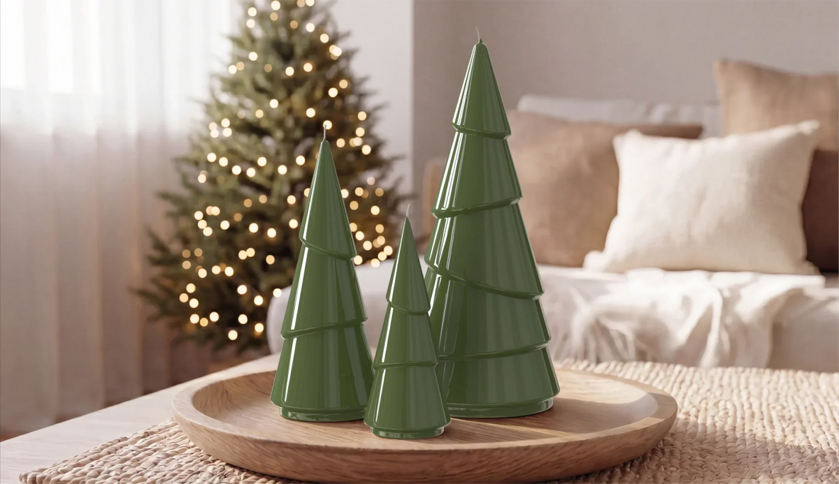 Bougie Sapin 12.4 x 27.5 cm Epicéa, Engels Kerzen